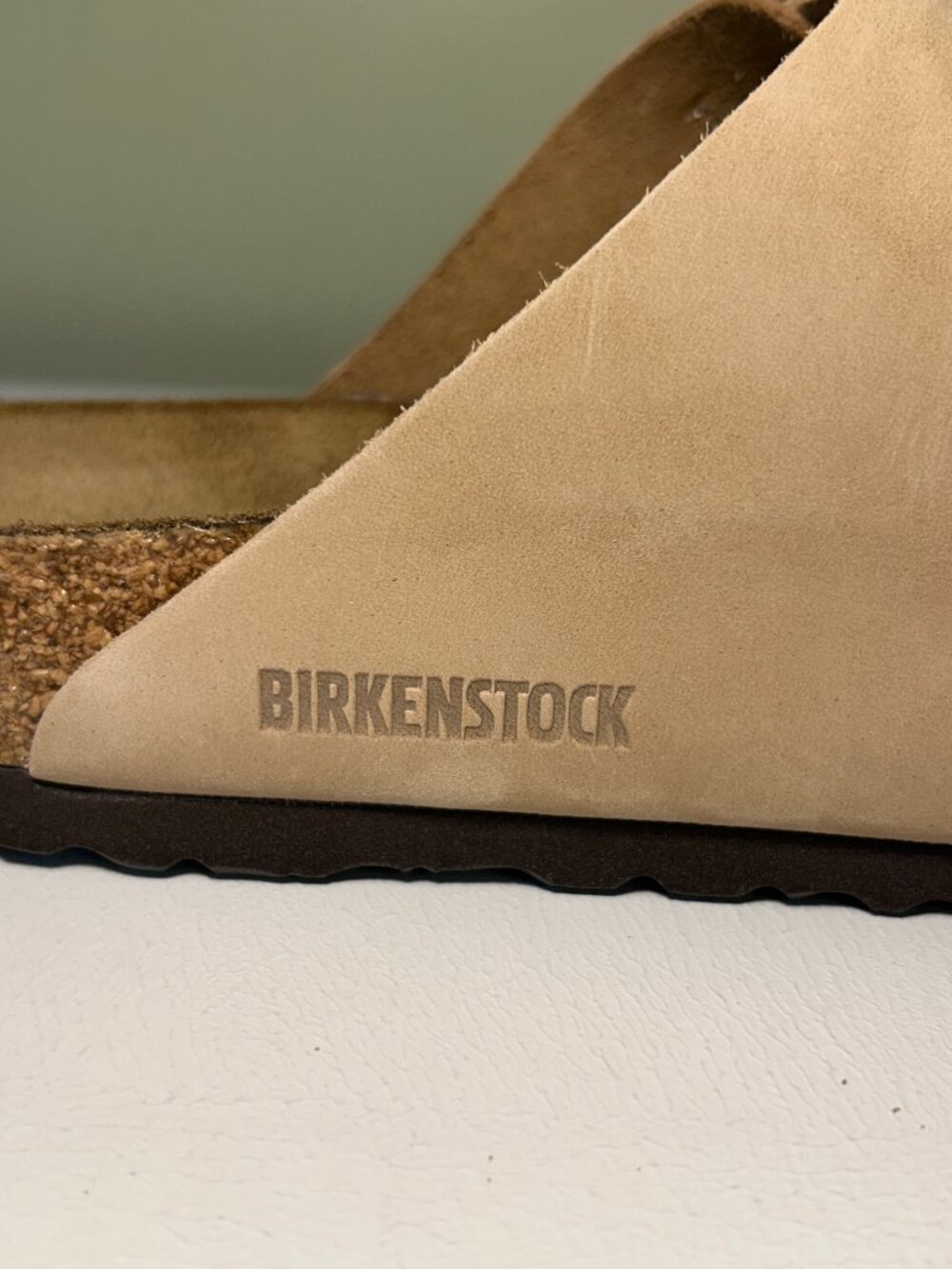 Birkenstock Women's Arizona Big Buckle Nubuck Leather Sandals - Picture 7 of 16